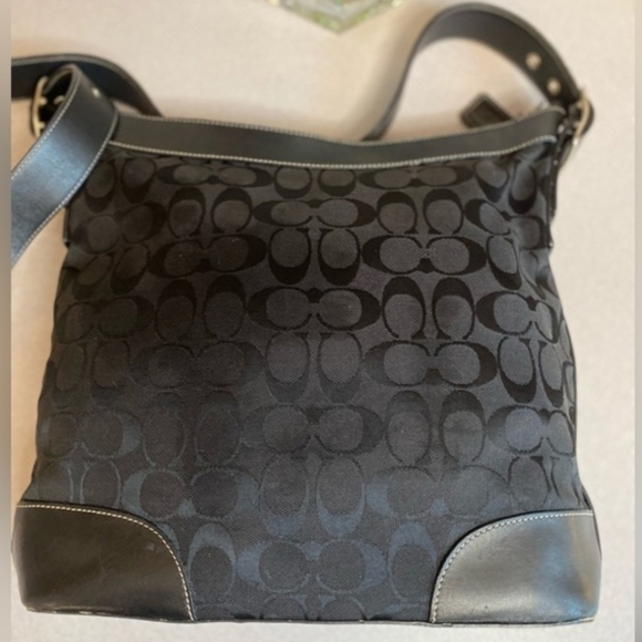 Coach Chelsea Signature Canvas & Leather Vintage Bag With Matching Wallet - Picture 3 of 13